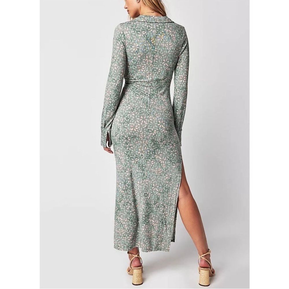NWOT FREE PEOPLE shayla floral wrap dress - Picture 6 of 14